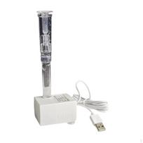 Fountain Pump Quiet Water DC5V Pet Supplies Circulation Cat Motor for Hydroponics gray