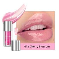 Lip Oil Transparent Mirror Water Light Glass Lip Female Moisturizing Long-lasting Non-stick Cup.