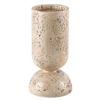 Retro Simple Wabi-sabi Style Imitation Travertine Candlestick Geometric Ornaments Hotel Model Room Living Room Coffee Table Home Decorations