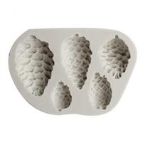 Silicone Pinecone Shape DIY Fondant Cake Chocolate Decorating Mold Baking Tool ADM