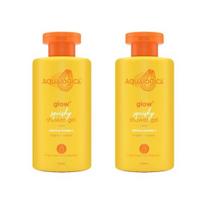 Aqualogica Glow+ Squishy Shower Gel with Vitamin C & Papaya - 250 ml (Pack of 2)
