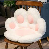 70*60cm Kawaii Cat Paw Plush Toys Cute Soft Stuffed Floor Cushion Chair Sofa Butt Pad for Home Room Decoration Office Nap Dolls 70x60cm