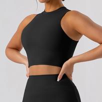 Removable-padding Sports Bra Tank M dangaus mėlyna spalva
