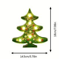 1set, Diamond Painting Modelling Lamp, Christmas Day LED Night Light Modelling Ornaments, Children's Diamond Stickers, Own Batteries Pack of 1 yellow