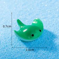 Mikro peizažas Spalvota manta raja Derva Mažos dekoracijos Akvariumas Jūrų gyvūnų peizažo dekoracija Meno ir amatų priedai colored devil fish 10pcs