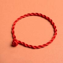 100 Pcs Braided Lucky Red String/Rope/Cord Bracelet Protection Women Men Gifts ARI 100pcs raudona