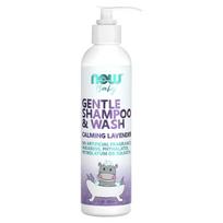 NOW Foods, Baby, Gentle Shampoo & Wash, Calming Lavender, 8 fl oz (237 ml)