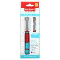 Fisher-Price, Brush Buddy, my first SonicClean, 6+ months, 1 toothbrush + gum massage head gray
