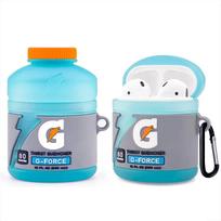 Creative G-force Sports Drink Bottle Case For Airpods Pro 2,Soft Protective Earphone Cover For Airpods 1/2 Case For Kids Funda for airpods 1 2