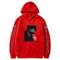 European Size New, Riman College Printed Casual Pullover Long-Sleeved Hooded Sweater XS raudona