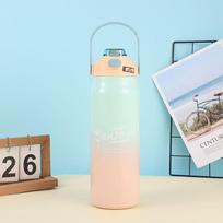 MeyJig Thermos Leak-Proof Bottle Stainless Steel Insulated Vacuum Flasks 1L/1.2L/1.5L/1.8L 1000ml juoda