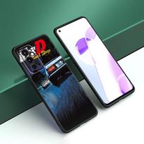 Initial D AE86 Black Silicone Phone Case For OnePlus 9 10 11 12 ACE 2V Pro 9RT 10T 10R Nord CE 2 3 Lite N10 N20 N30 5G OnePlus Nord 5G