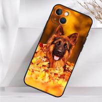 German Shepherd Dog Phone Case For iPhone 14 13 12 11 16 15 Pro Max Plus Mini 7 8 X XR XS Max Soft Cover iPhone X XS