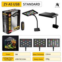 110-240V Akvariumo Žuvų Bakas Apšvietimas Vandens Žolės Vandens Augalų Sėklos Auginimo Lempa Vandeniui Atsparus Vandens Augalų LED Auginimo Šviestuvas 9W 14W US PLUG