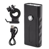 Bike Headlight 3 T6 LEDs IPX5 Waterproof Rechargeable 5200mAh Bike Accessories for Night Riding black
