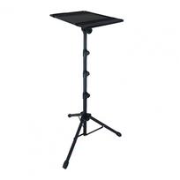 Projector Tripod Stand Adjustable Height Projector Stand with Platform Foldable Laptop Tripod for Office Home for Presentations