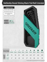 Green Forest Hexagonal Wrench & Screwdriver Set with Extended Ball Head