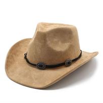 Big Brim Suede European And American Jazz Hat Spring And Summer Felt Hat Woven Accessories Popular Top Hat M（56-59cm）