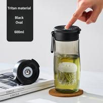 TRITAN Material Magnetic Tea Cup Portable Sport With Handle Tea Water Separation Kettle Large Capacity Water Bottle 600-1200ml