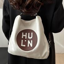 Letter Bag Women'S Tide Large-Capacity Tote Bag Versatile Commuter Single Shoulder Oblique Span Bag Multi-Purpose Backpack balta