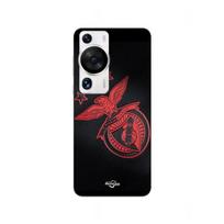 Huawei P60 Pro Case - SLB - Benfica - Black - Flexible - Sporty juoda