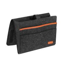 Bedside felt hanging magazine phone mobile phone remote control storage bag home black
