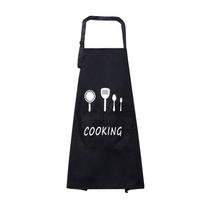 Women ple Anti-oil Cooking Kitchen Restaurant Apron Pocket
