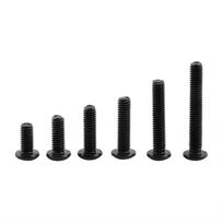250pcs M3 Black Alloy Steel Hex Socket Screws Bolt With Hex Nuts Assortment(Button head)