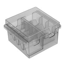 Limit Comb Storage Box Hair Clipper Positioning Caliper Comb Partition Organizer CaseTransparent
