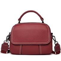 First Layer Cowhide Portable Shoulder Messenger Bag Women'S Shell Bag Fashion Commuter bordinė