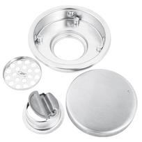 Stainless Steel Round Shape Odor resistant Floor Drain for Home Bathroom Kitchen Balcony Use white