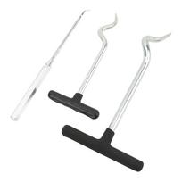 3PCS O Rings Grease Seals Puller Steel Soft Handle Oil Seal Remover Puller Tool for Car SUV Truck
