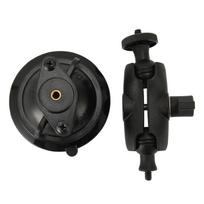 Suction Cup Camera Holder 14 Inch Thread 360 Degree Rotation Car Windshield Dashboard Camera black