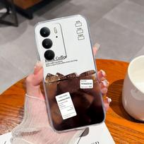 For OPPO Neo7 Realme 13+ Reno 13 Pro 13F P1 Speed C75 Find X8 Pro Phone Cases Cute Panda Dinosaur Transparent Soft TPU Anti Slip Shell For Oppo Bumper Realme C75 4G