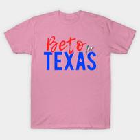 T Shirt Women Beto For Texas Harajuku Print Kawaii Tshirt Summer Short Sleeve Female T-Shirt Top Tee S rožinė