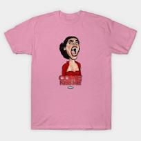 T Shirt Women Regine Dandridge Harajuku Print Kawaii Tshirt Summer Short Sleeve Female T-Shirt Top Tee S rožinė