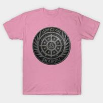 T Shirt Women The 100 13Th Clan Skaikru Harajuku Print Kawaii Tshirt Summer Short Sleeve Female T-Shirt Top Tee S rožinė