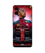 Official Samsung Galaxy A06 Lewis Hamilton Ferrari Maniacase Case juoda