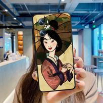 Anime Girl Mulan Cool For OPPO Find X6 X5 X3 A54S A5 A94 A16 A53S A57 A74 A72 A98 A78 A96 A9 5G Black Soft Phone Case OPPO Find X3 Pro black