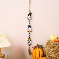 Home Holiday Party Atmosphere Decoration Witch Pumpkin Bat Creative Hanging Halloween Fun Hanging Decoration Supplies