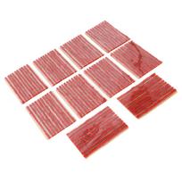 100pcs 100x3mm Tire Repair Plug Tubeless Tyre Rubber Sealing Strip Puncture Recovery for Car ruda