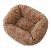 Thickened Warm Plush Square Cat Nest Deep Sleep Dog Cushion Cat Dog Pet Supplies Pad XS