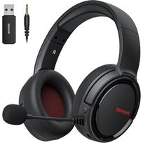NUBWO BW02 Wireless Gaming Headphones with Mic for PC PS4 PS5 Switch, 2.4G Gamer Headset with Microphone, Wired Mode for Xbox One, Xbox Series X Games Package:20*18.8*10.5cm juoda