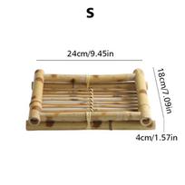 1PC Thai Restaurant Supplies Natural Fried Food Tray Handmade Characteristic Tableware Japanese Cuisine Sets SML S