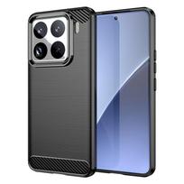 Dėklas Xiaomi 15 Ultra Dėklas Xiaomi 14T 13T 12 13 14 15 Ultra 5G Apsauginis Smūgiams Atsparus Minkštas Silikoninis Apsauginis Bamperis Xiaomi 15 For Xiaomi 15 Ultra juoda
