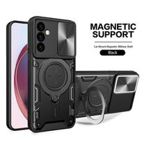 For Samsung Galaxy A14 A24 A34 A54 5G Case Metal Ring Holder Armor Shockproof Coque For Galaxy M14 M34 M54 Camera Protect Cover For Galaxy A14 4G 5G juoda