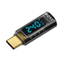 Greitas 240W Type C jungtis Didelės galios USB C adapteris su LED indikatoriumi Palaiko 8K60Hz vaizdo ir 40Gbps duomenų perdavimą įvairiaspalvis