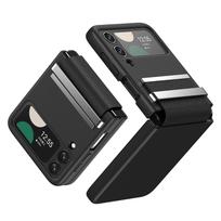 For Samsung Galaxy Z Flip 4 3 5G Case Folding Adjustable Wrist Strap Folding With Screen Film Protective Cover For Z Flip3 Flip4 For Galaxy Z Flip 3