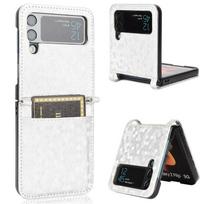 For Samsung Galaxy Z Flip 3 Flip 4 5G Dot Twill Hard PC Shockproof Case For Samsung Galaxy Z Flip3 Flip4 Case Protective Case For Galaxy Z Flip 4