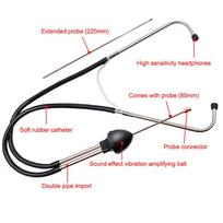 Auto Cylinder Stethoscope Mechanics Stethoscope Car Engine Block Diagnostic Automotive Engine Hearing Tool Engine Fault Analyzer